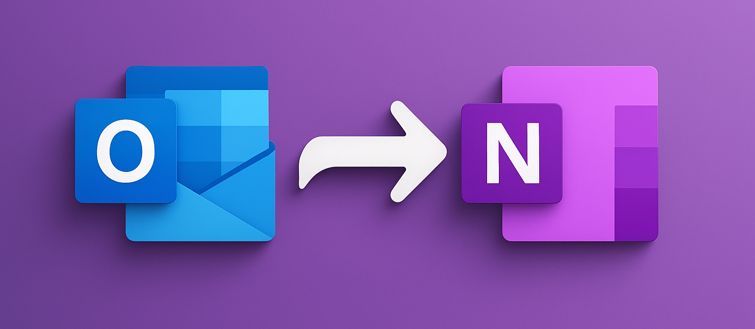 Import e-mails from Outlook to OneNote