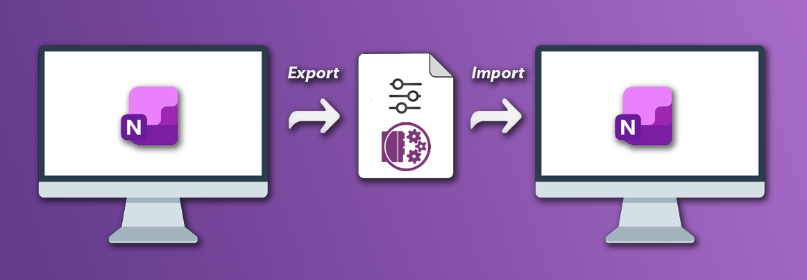Export and import your Onetastic settings