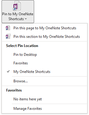 Pin to User Folder